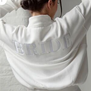 White 'Bride' Sweater